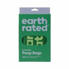   Earth Rated voňavé vrecká na exkrementy s uškami – balenie (120 ks)