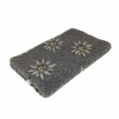   Vetbed pelech pre psa, kĺbová podložka, sivá s kvetinovým vzorom 75×50 cm