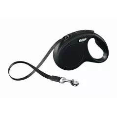 Flexi Nový Classic vodítko L 5m čierne 50 kg