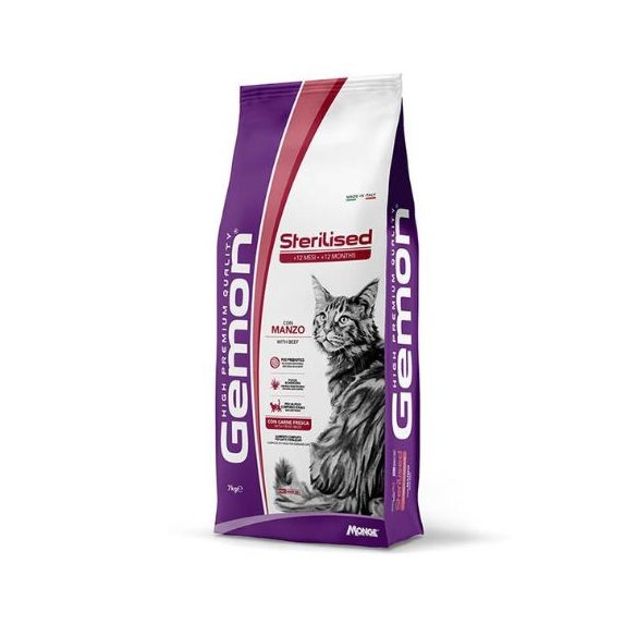 Gemon Cat Steril Hovädzie 7 kg