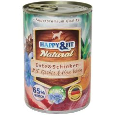 Happy&Fit Natural Adult Duck, Ham konzervy 800g