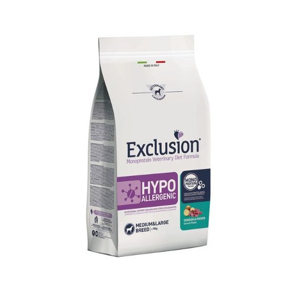 Exclusion Hypoallergenic Venison & Potato Medium & Large 2kg