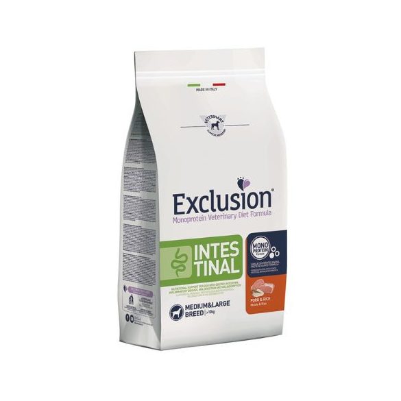 Exclusion Intestinal Pork & Rice Medium & Large 12kg