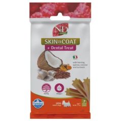   N&D Quinoa Dog Jutalomfalat Skin&coat Herring Adult Mini 60g