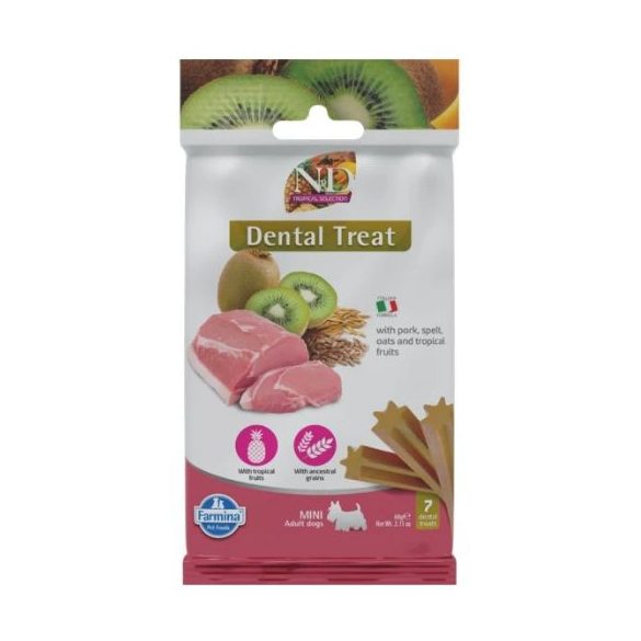 N&D Tropical Selection Maškrta pre psov Pork Adult Mini 60g
