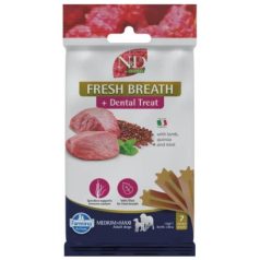   N&D Quinoa Dog Jutalomfalat Fresh breath Adult Med&max friss lehelet 100g