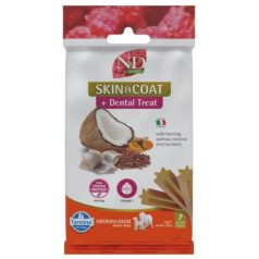   N&D Quinoa Dog Jutalomfalat Skin&coat Herring Adult Med&max 100g