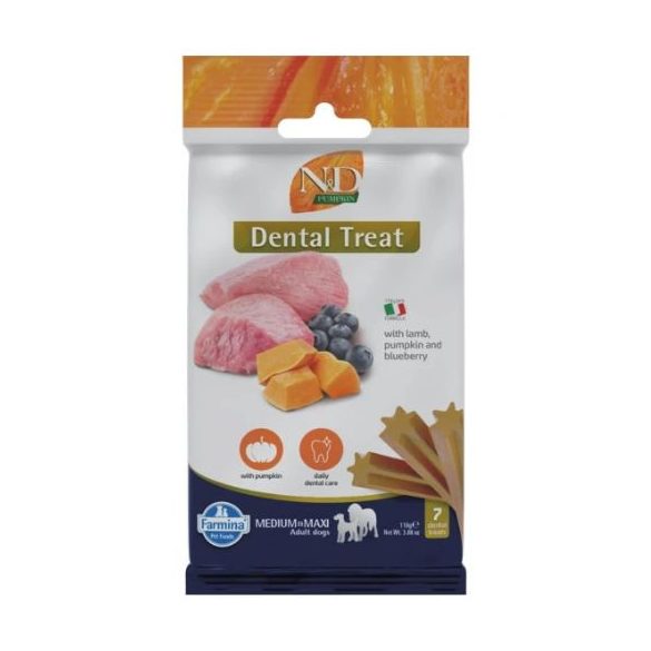 N&D Pumpkin Maškrta pre psov Lamb & blueberry Adult Med&Max 110g