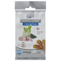   N&D White Dog Jutalomfalat Sea bass,fennel,rice&spirulina Adult Med&max 100g