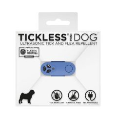   Tickless Mini odpudzovač kliešťov a bĺch pre malých psov modrý