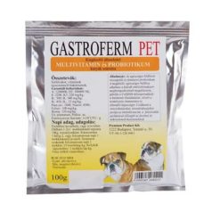 Gastroferm Pet probiotikum + vitamínový prášok 100 g