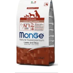   Monge All Breed Puppy and Junior Lamb and Rice 2,5kg krmivo pre psov