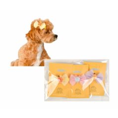 Olchi obojok so stuhou ružový