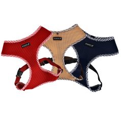   Puppia Vivien Check obojok pre psov Námornícka modrá – S