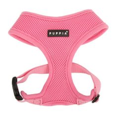 Puppia Soft postroj pre psov Ružová – S