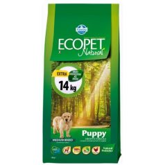 Ecopet Natural Puppy Medium 14kg krmivo pre psov