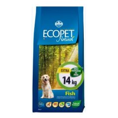 Ecopet Natural Fish Medium 14 kg krmivo pre psov