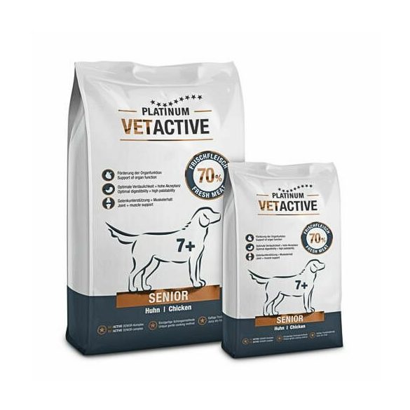 Platinum VetActive Senior 5kg krmivo pre psov