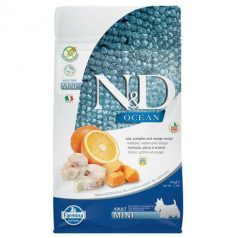   N&D Ocean Dog Treska, Tekvica & Pomaranč Adult Mini 800g Krmivo Pre Psov