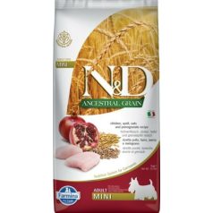   N&D Dog Ancestral Grain Kuracie, Špalda, Ovsené Vločky & Granátové Jablko Adult Mini 800g Krmivo Pre Psov