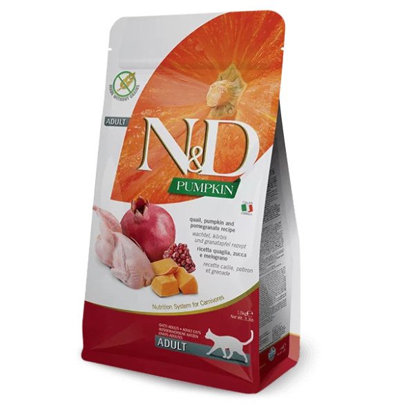 N&D Cat Grain Free Tekvica Prepelica