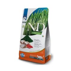 N&D Spirulina Cat Adult Sleď 1,5 kg