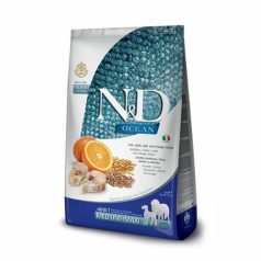   N&D Dog Ocean tőkehal, tönköly, zab&narancs adult medium&maxi 2,5kg