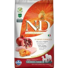   N&D Dog Grain Free Kuracie & Granátové Jablko S Tekvicou Adult Medium & Maxi 2,5kg Krmivo Pre Psov