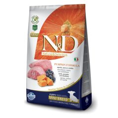   N&D Grain Free Jahňacie & Čučoriedky S Tekvicou Puppy Mini 7kg Krmivo Pre Psov