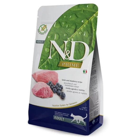 N&D Cat Prime jahňacie&čučoriedky adult