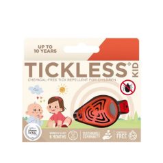   Tickless Kid ultrazvukový odpudzovač kliešťov a bĺch Oranžová