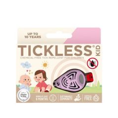   Tickless Kid ultrazvukový odpudzovač kliešťov a bĺch ružový