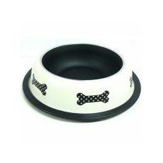 Kovová miska s gumovým okrajom 0,525l / 20,5cm