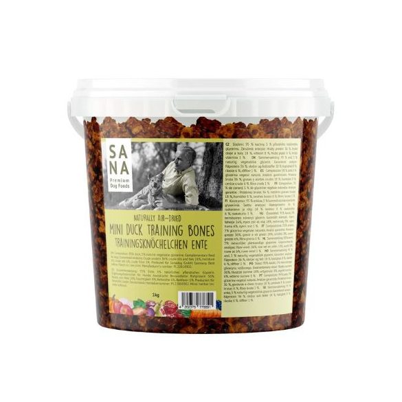 SANAdog tréningové pamlsky z kačacieho mäsa 1kg