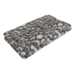   Vetbed Protismikľavá, Kĺby šetriaca Psia Posteľ Šedá s Fľakmi 75x50 cm