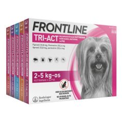 Frontline Tri-Act spot-on roztok pre psy 2-5kg 3X