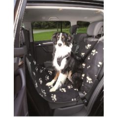 Trixie Poťah do auta čierny/béžový 0,65×1,45 m