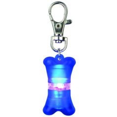 Trixie Flasher s menovkou 2x4 cm modrý