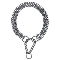   Trixie Škrtiaci obojok kovový 3-radový kombinovaný 55 cm/25 mm