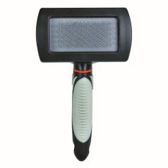 Trixie mäkká plastová kefa 10×17 cm