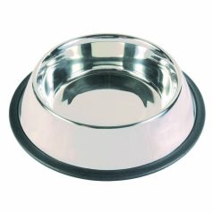 Trixie kovová miska s gumovým okrajom 0,7 l / 16 cm