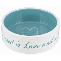   Trixie keramická miska Pet's Home 1,4 l / 20 cm krémová/svetlomodrá