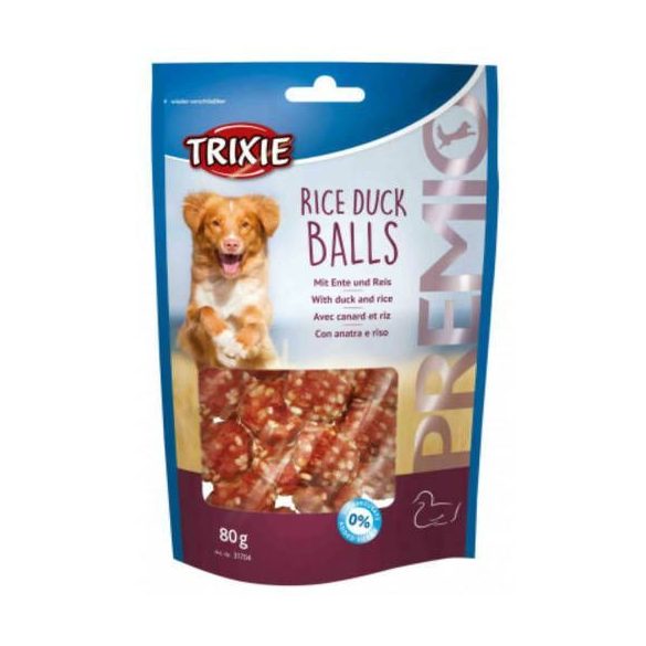 Trixie Maškrta Premio Ryžové, Kačacie Guľôčky 80 g