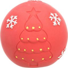 Trixie Xmas Ball hračka latexová lopta pre psov 8 cm