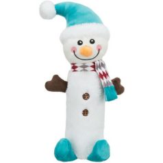   Trixie Xmas Snowman Rustling Plush Toy – šuštiaca plyšová hračka (snehuliak) pre psov 38 cm