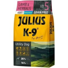   Julius-K9 GF Hypoalergén krmivo pre psov Adult Lamb & Herbals 0,34 kg