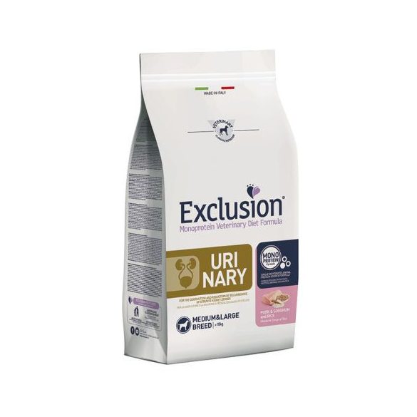  Exclusion Urinary Pork & Sorghum and Rice Medium & Large 2kg