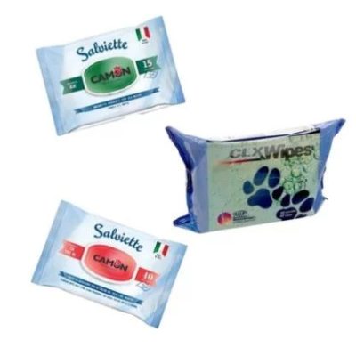 Vlhcene utierky pre psov, dezinfekčný prostriedok