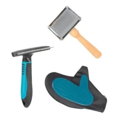 Hrebene pre psov, kefa na psa