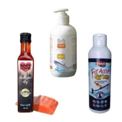 Lososový olej pre psov